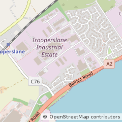Map of Carrickfergus, County Antrim