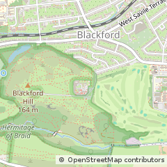 Map of Edinburgh, Midlothian