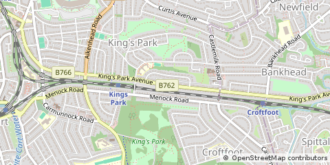 Map of Glasgow