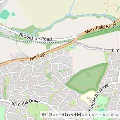 Map of Oakwood, Derbyshire