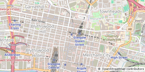 Map of Glasgow