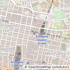 Map of Glasgow