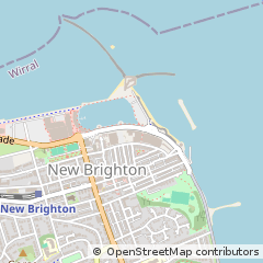 Map of NEW Brighton Wallasey