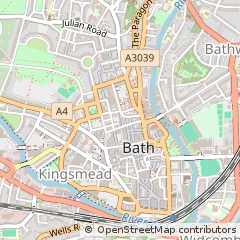 Map of Bath