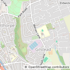 Map of Bingley, West Yorkshire