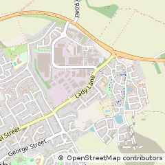 Map of Ipswich, Suffolk