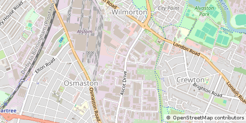 Map of Derby, Derbyshire