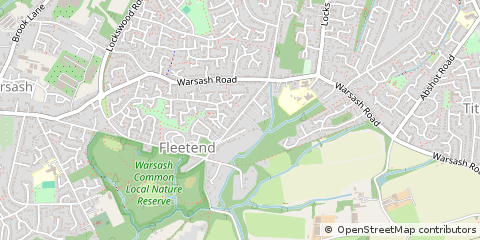 Map of Southampton, Hampshire