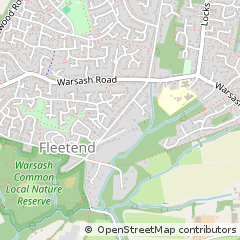 Map of Southampton, Hampshire
