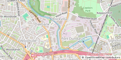 Map of Glasgow