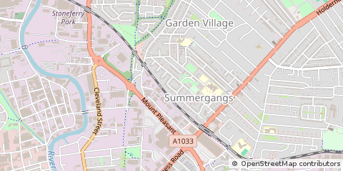 Map of Hull
