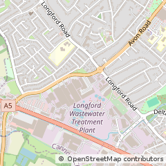 Map of Cannock, Staffordshire
