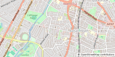 Map of Birmingham