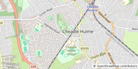 Map of Cheadle