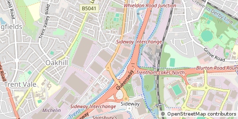 Map of Staffordshire