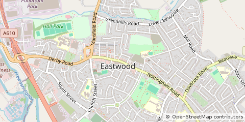 Map of Nottingham