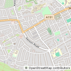 Map of Newcastle Upon Tyne