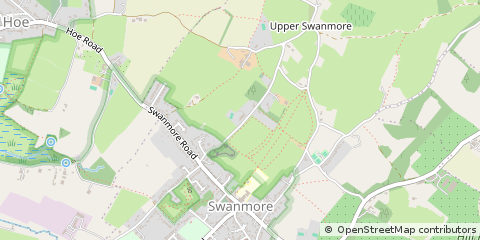 Map of Southampton, Hampshire