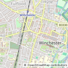 Map of Winchester