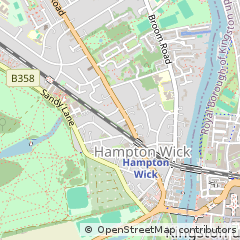 Map of Kingston Upon Thames