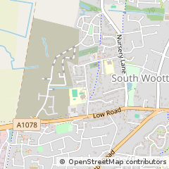 Map of King's Lynn, Norfolk
