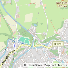 Map of Macclesfield, Cheshire