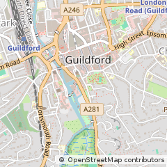 Map of Guildford