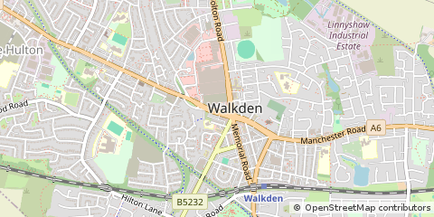 Map of Manchester