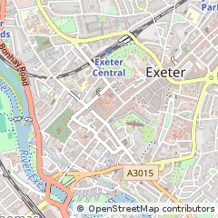 Map of Exeter