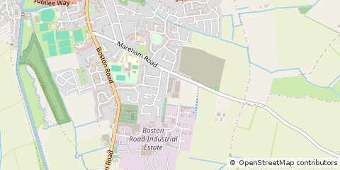 Map of Horncastle, Lincolnshire
