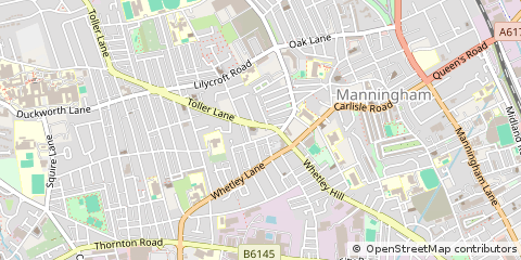 Map of Bradford