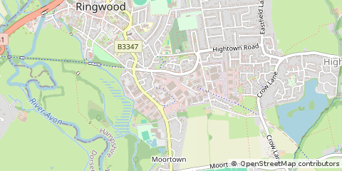 Map of Ringwood