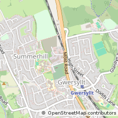 Map of Wrexham