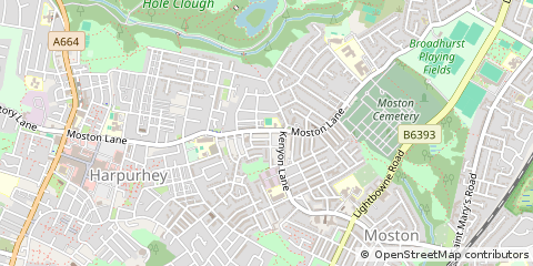 Map of Manchester