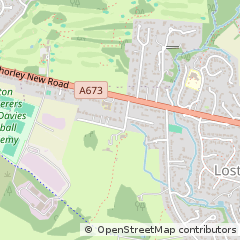Map of Bolton, Lancashire