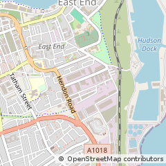 Map of Sunderland