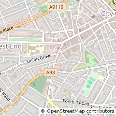Map of Aberdeen