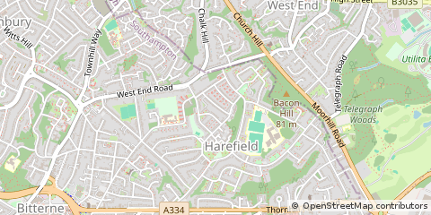 Map of Southampton