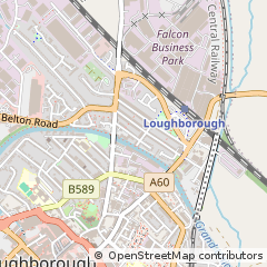 Map of Loughborough