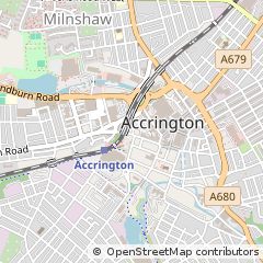 Map of Accrington, West Midlands
