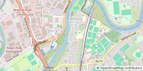 Map of Nottingham