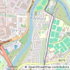 Map of Nottingham