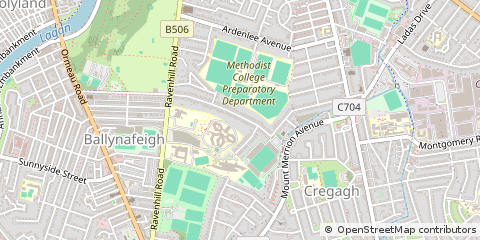 Map of Belfast, Co. Antrim