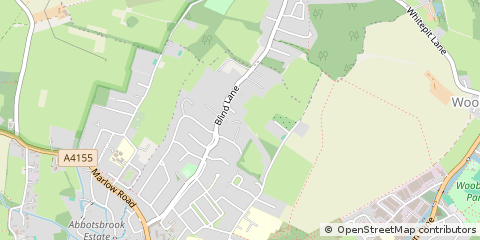 Map of Bourne END