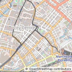 Map of Manchester