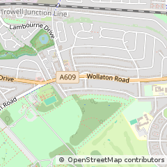Map of Nottingham