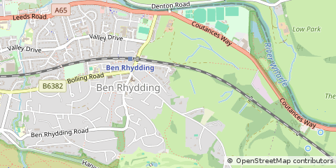 Map of Ilkley
