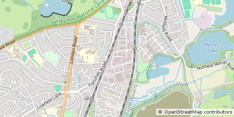 Map of Redhill