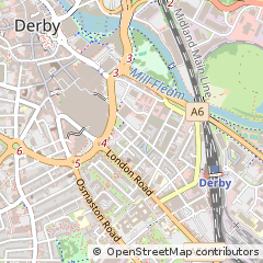 Map of Derby