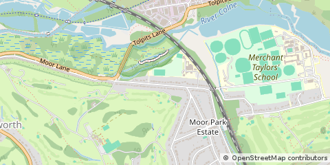 Map of Rickmansworth